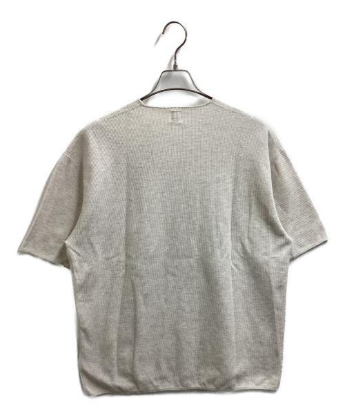 blurhms ROOTSTOCK（ブラームスルーツストック）blurhms ROOTSTOCK (ブラームスルーツストック) Rough&Smooth Thermal Over-neck アイボリー サイズ:2の古着・服飾アイテム