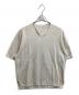 blurhms ROOTSTOCK（ブラームスルーツストック）の古着「Rough&Smooth Thermal Over-neck」｜アイボリー