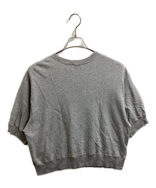 Oblada（オブラダ）OBLADA (オブラダ) HALF SLEEVE SWEAT SHIRT / 半袖スウェット グレー サイズ:FREEの古着・服飾アイテム