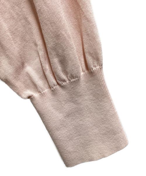 Spick and Span（スピック＆スパン）Spick and Span (スピック＆スパン) コットンハイゲージカーディガン ピンク サイズ:表記無しの古着・服飾アイテム