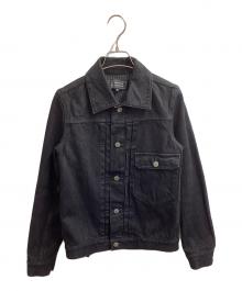 ANREALAGE（アンリアレイジ）の古着「1st Type デニムジャケット」｜ブラック