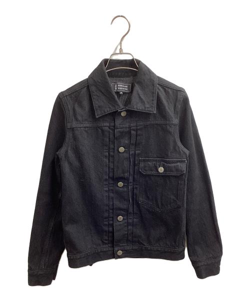 ANREALAGE（アンリアレイジ）ANREALAGE (アンリアレイジ) 1st Type デニムジャケット ブラック サイズ:44の古着・服飾アイテム