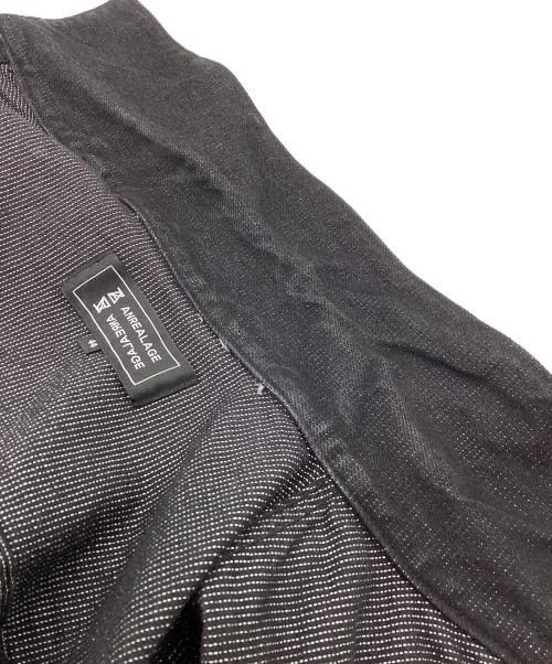 ANREALAGE（アンリアレイジ）ANREALAGE (アンリアレイジ) 1st Type デニムジャケット ブラック サイズ:44の古着・服飾アイテム