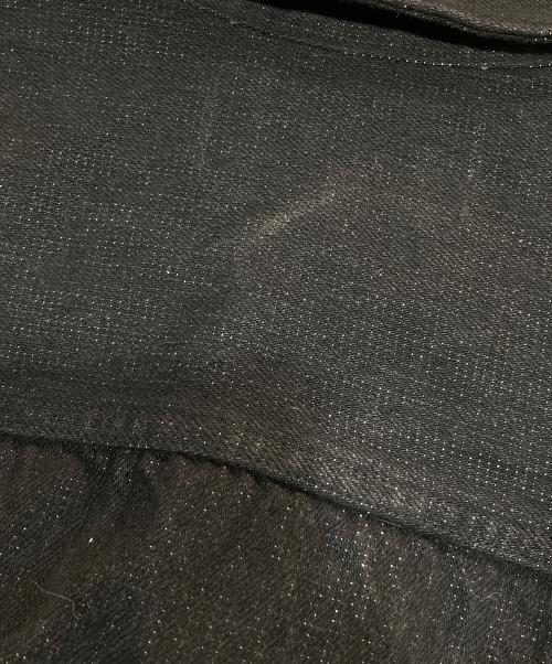ANREALAGE（アンリアレイジ）ANREALAGE (アンリアレイジ) 1st Type デニムジャケット ブラック サイズ:44の古着・服飾アイテム