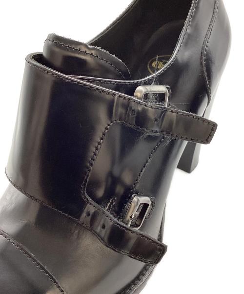 CHURCH'S（チャーチ）CHURCH'S (チャーチ) ダブルモンクストラップヒールシューズ ブラック サイズ:36 1/2の古着・服飾アイテム