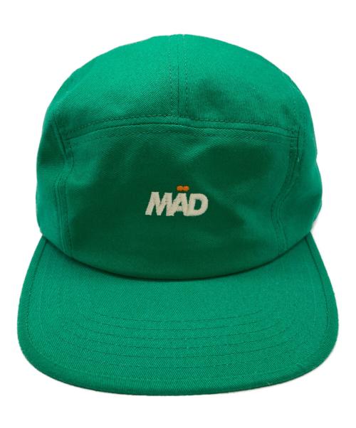 UNDERCOVER（アンダーカバー）UNDERCOVER (アンダーカバー) MAD LOGO 5-Panel Cap グリーンの古着・服飾アイテム