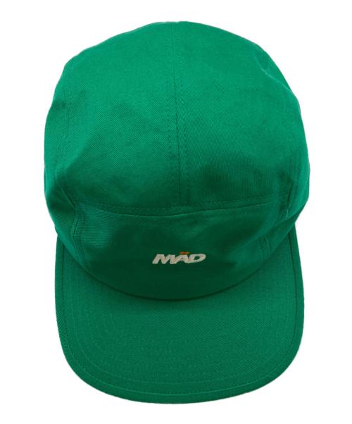 UNDERCOVER（アンダーカバー）UNDERCOVER (アンダーカバー) MAD LOGO 5-Panel Cap グリーンの古着・服飾アイテム