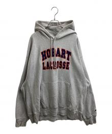 Champion（チャンピオン）の古着「リバースウィーブスウェットパーカー/ PREMIUM REVERSE WEAVE」｜グレー