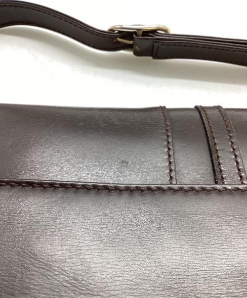 LAUNER LONDON（ロウナー ロンドン）Launer London (ロウナー ロンドン) ハンドバッグ ブラウンの古着・服飾アイテム