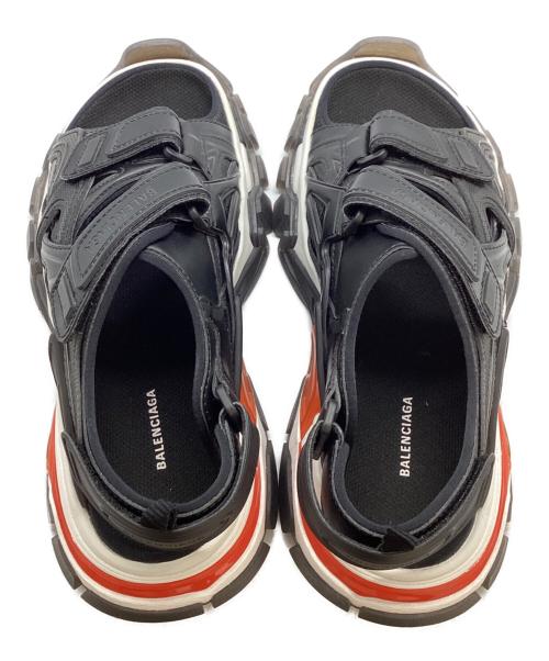BALENCIAGA（バレンシアガ）BALENCIAGA (バレンシアガ) Track Sandal ストラップサンダル ブラック サイズ:24cmの古着・服飾アイテム