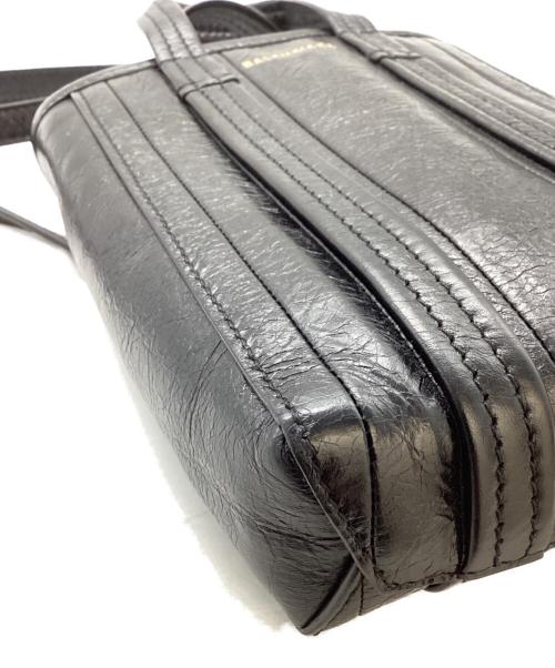 BALENCIAGA（バレンシアガ）BALENCIAGA (バレンシアガ) BARBES PHONE HOLDER ショルダーバッグ / 693793 ブラックの古着・服飾アイテム