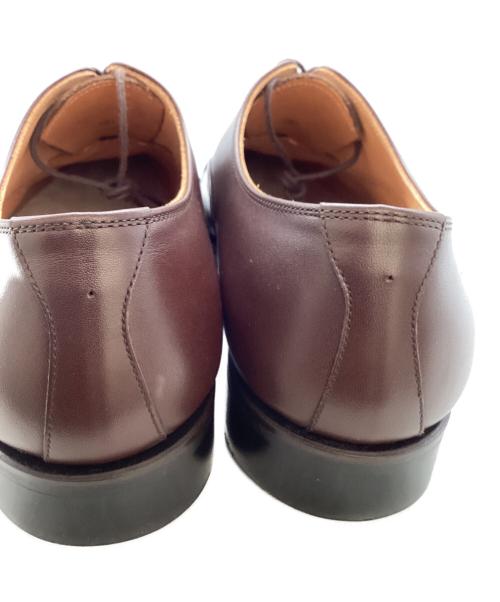 SCOTCH GRAIN（スコッチグレイン）SCOTCH GRAIN (スコッチグレイン) ストレートチップシューズ ブラウン サイズ:25cmの古着・服飾アイテム