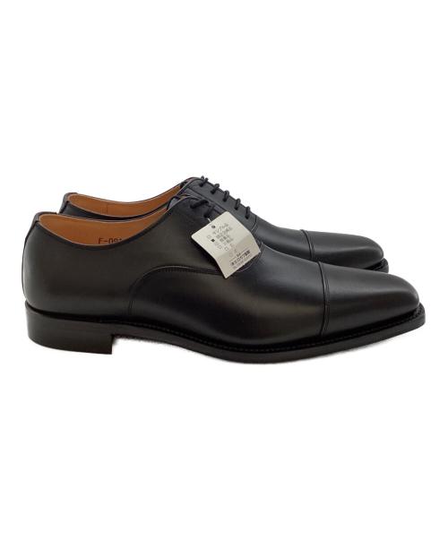 SCOTCH GRAIN（スコッチグレイン）SCOTCH GRAIN (スコッチグレイン) ストレートチップシューズ ブラック サイズ:25cmの古着・服飾アイテム