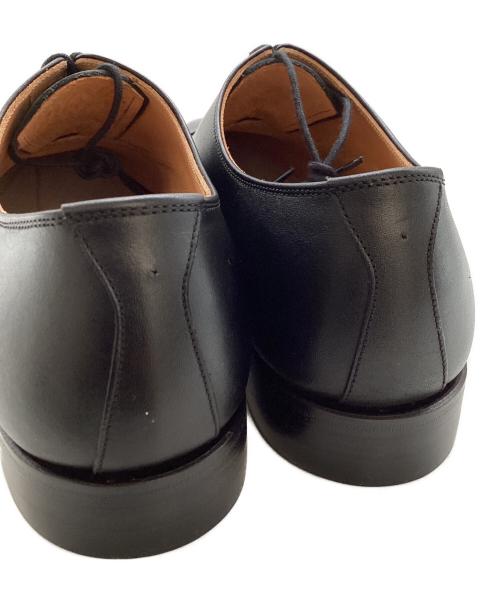 SCOTCH GRAIN（スコッチグレイン）SCOTCH GRAIN (スコッチグレイン) ストレートチップシューズ ブラック サイズ:25cmの古着・服飾アイテム