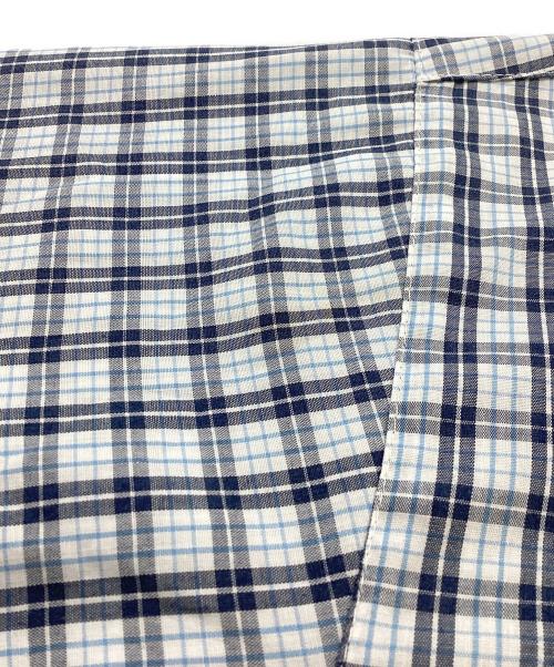 stussy（ステューシー）stussy (ステューシー) BDチェックシャツ / OLD 紺タグ ホワイト×ブルー サイズ:Lの古着・服飾アイテム