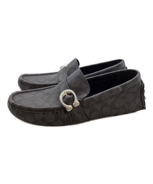 COACH（コーチ）COACH 　 (コーチ) シグネチャードライビングシューズ / G2300  ブラック サイズ:25.5cmの古着・服飾アイテム