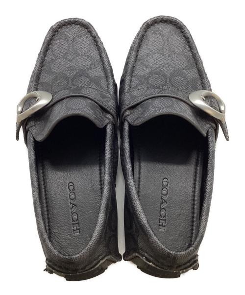 COACH（コーチ）COACH 　 (コーチ) シグネチャードライビングシューズ / G2300  ブラック サイズ:25.5cmの古着・服飾アイテム