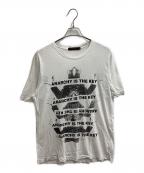 UNDERCOVERISMアンダーカバーイズム）の古着「ANARCHY IS THE KEY Tシャツ」｜ホワイト