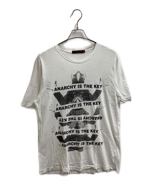 UNDERCOVERISM（アンダーカバーイズム）UNDERCOVERISM (アンダーカバーイズム) ANARCHY IS THE KEY Tシャツ ホワイト サイズ:3の古着・服飾アイテム