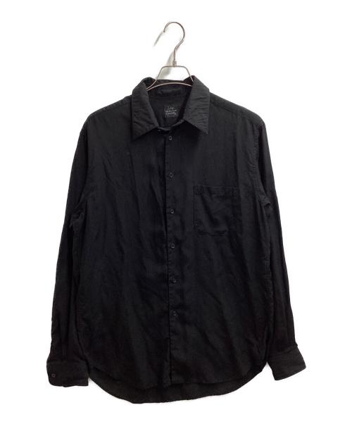 Yohji Yamamoto COSTUME D'HOMME（ヨウジヤマモトコスチュームドオム）YOHJI YAMAMOTO COSTUME D'HOMME (ヨウジヤマモトコスチュームドオム) SUIT S POPLIN CDH STANDARD SHIRTS ブラック サイズ:2の古着・服飾アイテム