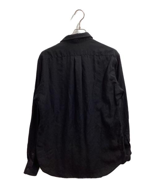 Yohji Yamamoto COSTUME D'HOMME（ヨウジヤマモトコスチュームドオム）YOHJI YAMAMOTO COSTUME D'HOMME (ヨウジヤマモトコスチュームドオム) SUIT S POPLIN CDH STANDARD SHIRTS ブラック サイズ:2の古着・服飾アイテム