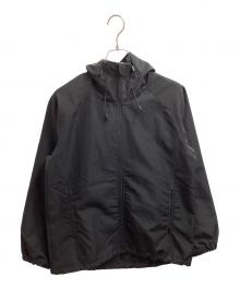 GROUND Y（グラウンドワイ）の古着「MINI OXFORD CLOTH SHELL PARKA / バックロゴフーデットシェルジャケット / GO-J50-900」｜ブラック