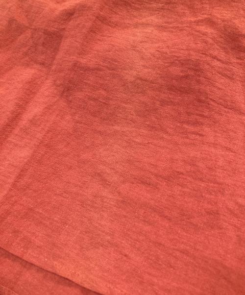 suadeo（スアデオ）suadeo (スアデオ) リネンノースリーブワンピース レッド サイズ:Freeの古着・服飾アイテム