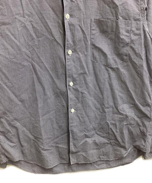 COMME des GARCONS SHIRT（コムデギャルソンシャツ）COMME des GARCONS SHIRT (コムデギャルソンシャツ) 襟切替チェックシャツ ブルー サイズ:Sの古着・服飾アイテム