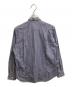 COMME des GARCONS SHIRT (コムデギャルソンシャツ) 襟切替チェックシャツ ブルー サイズ:S：8000円