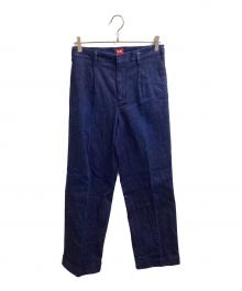 order（オーダー）の古着「order loose slacks denim（オーダールーズスラックスデニム） / 012」｜インディゴ