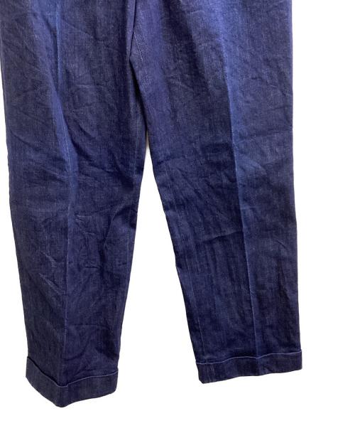 order（オーダー）order (オーダー) order loose slacks denim（オーダールーズスラックスデニム） / 012 インディゴ サイズ:Sの古着・服飾アイテム