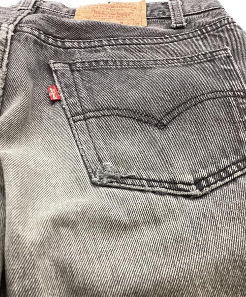 LEVI'S（リーバイス）LEVI'S (リーバイス) 90s 後染め 501デニムパンツ【USA製】/ ボタン裏522 グレー サイズ:SIZE 34/32の古着・服飾アイテム