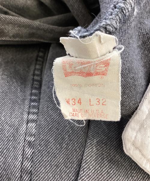 LEVI'S（リーバイス）LEVI'S (リーバイス) 90s 後染め 501デニムパンツ【USA製】/ ボタン裏522 グレー サイズ:SIZE 34/32の古着・服飾アイテム