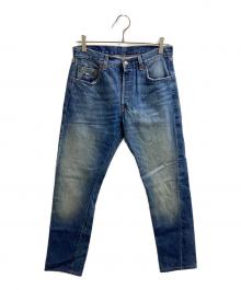 LEVI'S VINTAGE CLOTHING（リーバイス ビンテージ クロージング）の古着「復刻1966 501XX デニムパンツ / ダブルネーム 1966年モデル / 66466-0009」｜インディゴ