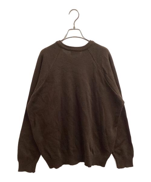 The Ennoy Professional（ザ エンノイ プロフェッショナル）THE ENNOY PROFESSIONAL (ザ エンノイ プロフェッショナル) Charles Kirk (チャールズ カーク) Round Neck Pullover / AW22BRENKT01AT ブラウン サイズ:Mの古着・服飾アイテム