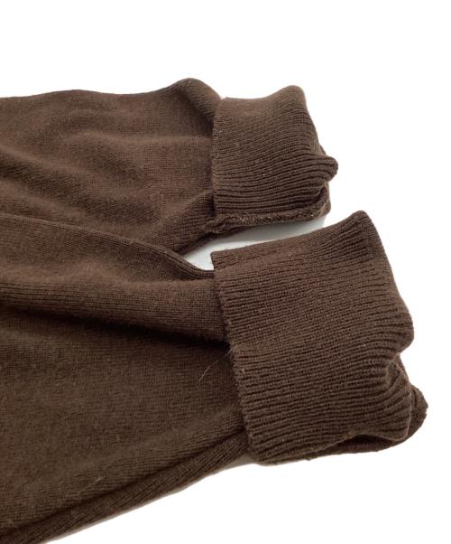The Ennoy Professional（ザ エンノイ プロフェッショナル）THE ENNOY PROFESSIONAL (ザ エンノイ プロフェッショナル) Charles Kirk (チャールズ カーク) Round Neck Pullover / AW22BRENKT01AT ブラウン サイズ:Mの古着・服飾アイテム