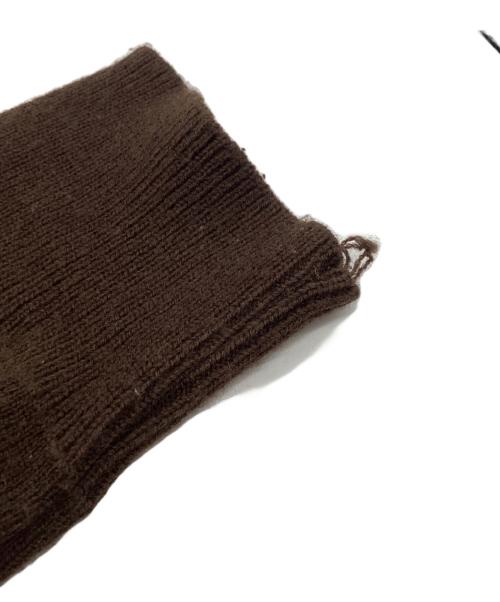 The Ennoy Professional（ザ エンノイ プロフェッショナル）THE ENNOY PROFESSIONAL (ザ エンノイ プロフェッショナル) Charles Kirk (チャールズ カーク) Round Neck Pullover / AW22BRENKT01AT ブラウン サイズ:Mの古着・服飾アイテム