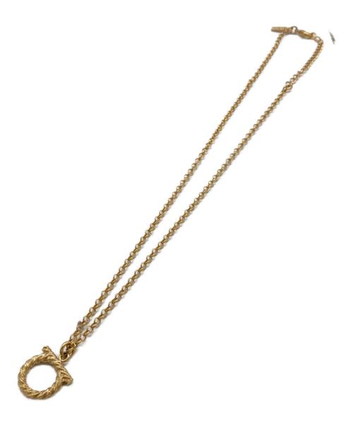 Ferragamo（フェラガモ）Ferragamo (フェラガモ) Gancini necklace / ガンチーニネックレス / MADE IN ITALYの古着・服飾アイテム