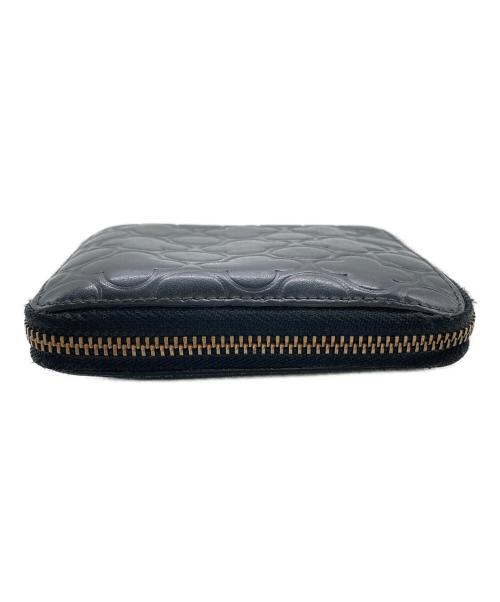 COMME des GARCONS（コムデギャルソン）COMME des GARCONS (コムデギャルソン) クローバー型 ラウンドジップウォレット  ブラックの古着・服飾アイテム