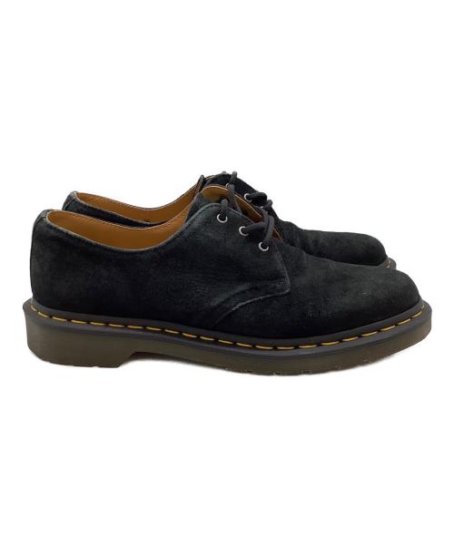 Dr.Martens（ドクターマーチン）Dr.Martens　 (ドクターマーチン) 3ホールスウェードシューズ ブラック サイズ:UK7の古着・服飾アイテム