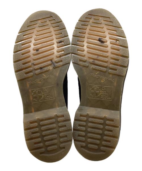 Dr.Martens（ドクターマーチン）Dr.Martens　 (ドクターマーチン) 3ホールスウェードシューズ ブラック サイズ:UK7の古着・服飾アイテム