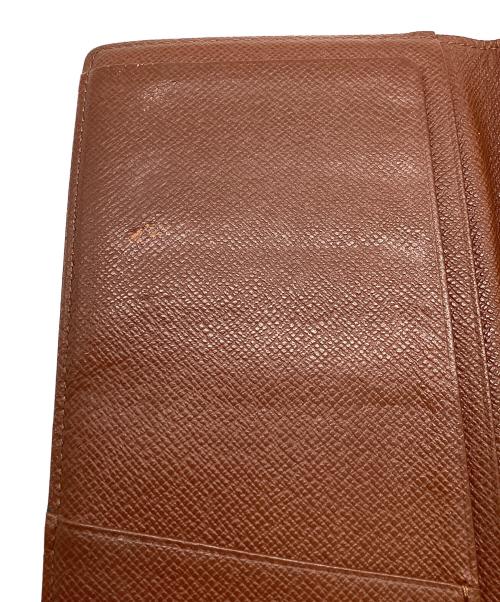 LOUIS VUITTON（ルイ ヴィトン）LOUIS VUITTON (ルイ ヴィトン) ポルトバルール カルトクレディ 長財布 ブラウンの古着・服飾アイテム
