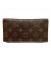 LOUIS VUITTON（ルイ ヴィトン）の古着「ポルトバルール カルトクレディ 長財布」｜ブラウン