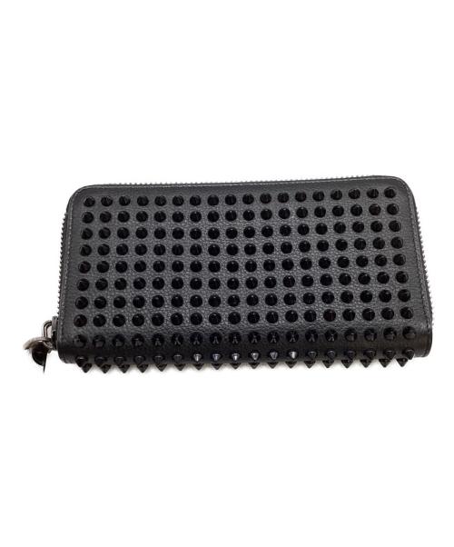 Christian Louboutin（クリスチャン・ルブタン）Christian Louboutin (クリスチャン・ルブタン) M PANETTONE WALLET ブラックの古着・服飾アイテム