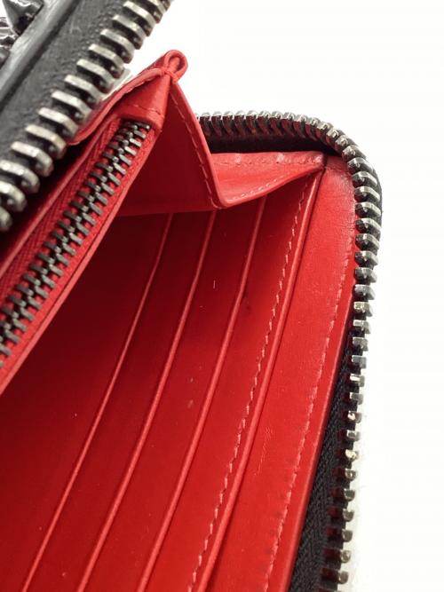 Christian Louboutin（クリスチャン・ルブタン）Christian Louboutin (クリスチャン・ルブタン) M PANETTONE WALLET ブラックの古着・服飾アイテム
