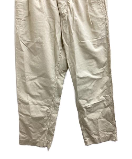 MHL（エムエイチエル）MHL (エムエイチエル) fine cotton easy pants　/　596-3140508 アイボリー サイズ:Ｓの古着・服飾アイテム
