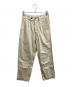 MHL（エムエイチエル）の古着「fine cotton easy pants　/　596-3140508」｜アイボリー