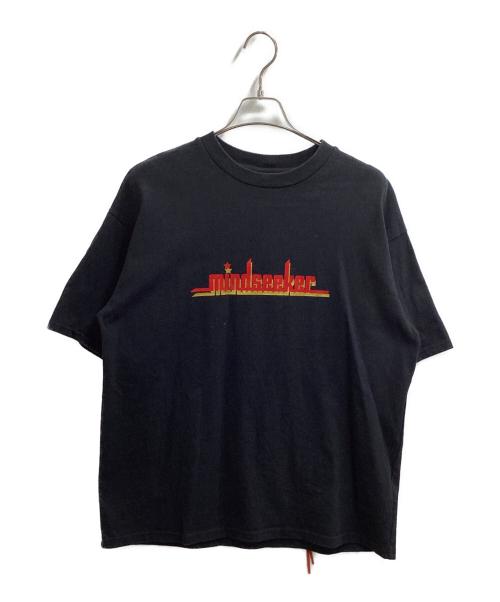 MINDSEEKER（マインドシーカー）MINDSEEKER (マインドシーカー) ロゴプリントＴ ブラック サイズ:Lの古着・服飾アイテム