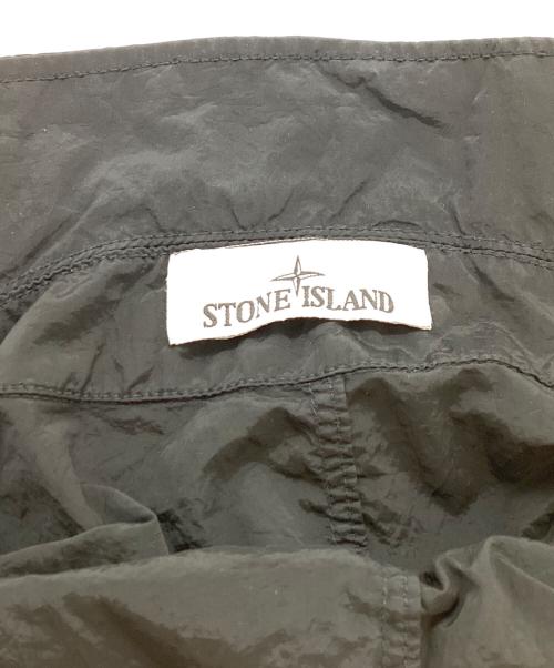 STONE ISLAND（ストーンアイランド）STONE ISLAND (ストーンアイランド) Nylon Metal Overshirt / ナイロンメタルオーバーシャツ / 781510919 / 23SS ブラック サイズ:Mの古着・服飾アイテム