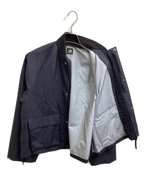 NEW BALANCE（ニューバランス）NEW BALANCE (ニューバランス) MET24 Short Jacket　/　AWJ45025 ネイビー サイズ:Lの古着・服飾アイテム